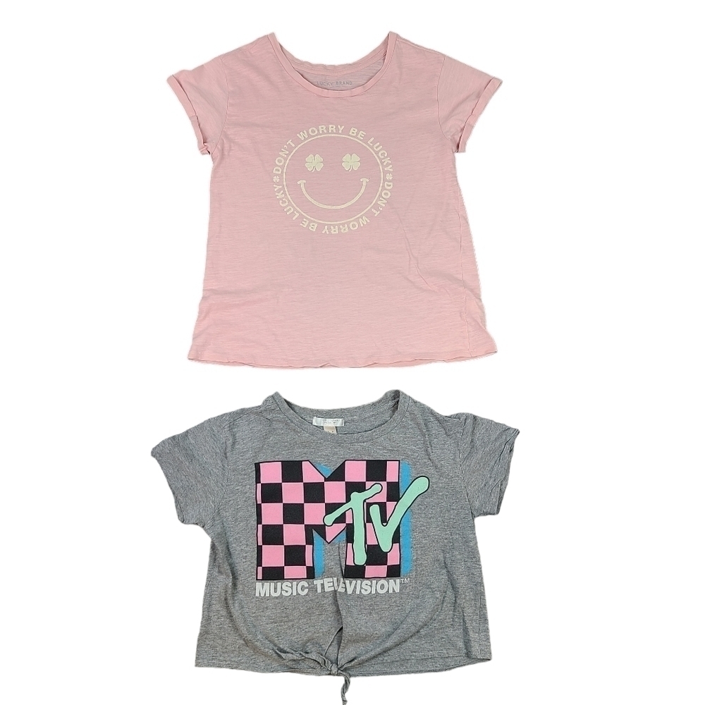 Lot of 2 Women's Short Sleeve T-Shirts Size Small
